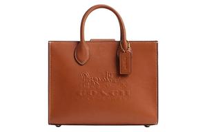 COACH Кожаная сумка тоут через плечо