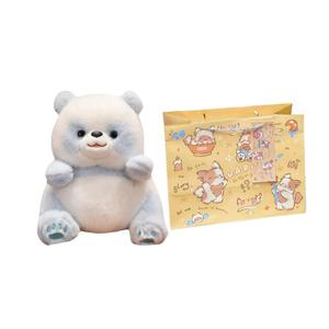 Очаровательная милая коллекция плюшевых игрушек для снятия стресса плюшевые куклы высота 25см/40см/50см MAOGEGE, синий