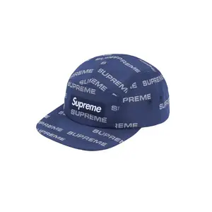 Supreme Отраженная жаккардовая кепка, Blue
