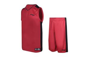 LINING Баскетбольный костюм мужской garnet red