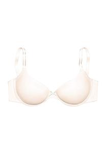 Идеальный базовый бюстгальтер-футболка бесшовный дышащий Lascana, бежевый