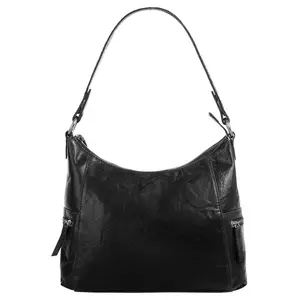 Шоппер Spikes & Sparrow, натуральная кожа, черный