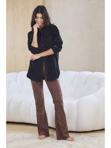 Леггинсы с коричневым леопардовым принтом Buffalo