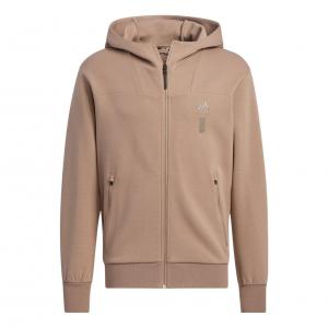 Куртка adidas Wuji Series Sportswear Casual Hooded Jacket 'Brown' HN8979