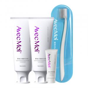 AVEC MOI Зубная паста tranquil realm beautiful teeth probiotics для удаления табачного налета и отбеливания 100g