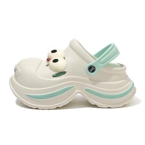 Сабо женские Cat power, Black (Quirky Big Eyes)