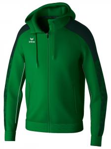 Тренировочня куртка erima, цвет smaragd/pine grove
