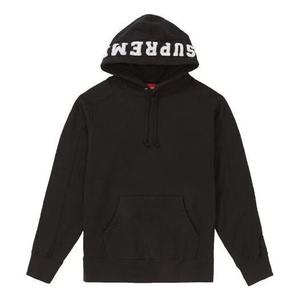 Толстовка fw18 paneled hooded sweatshirt 'black' Supreme, черный