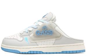 Кеды, обувь для скейтборда унисекс с низким верхом Q-And, белый/зеленый