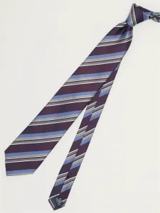 Шелковый водоотталкивающий галстук FATTURA стандартного размера, ширина 8,0 см Mfeditorial, цвет 14 Wine