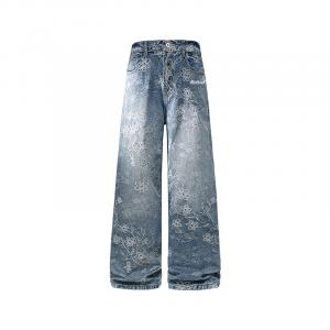 VanCamel Джинсы мужские светло-голубые умеренно расклешенные