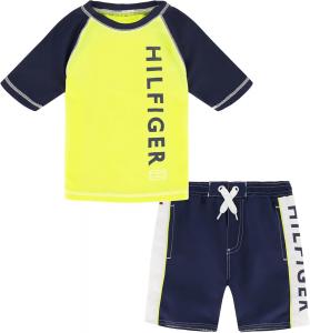 Комплект шорт Tommy Hilfiger для мальчиков из двух предметов, Aurora/Bright White/Black