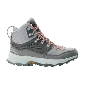 Треккинговые ботинки Jack Wolfskin Cyrox Texapore Mid, серый