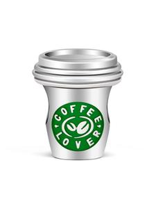 Кофейная кружка из стерлингового серебра Чарн GNOCE