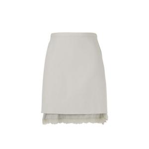 SS25 повседневные короткие юбки Women's Light Gray Onitsuka Tiger, светло-серый