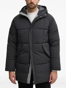 Стеганое пальто с капюшоном Liu Jo, черный