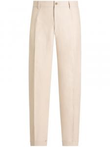 Dolce & Gabbana прямые брюки строгого кроя, нейтральный