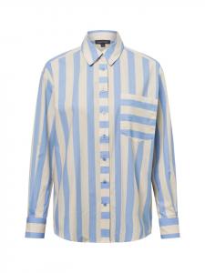 Блузка Franco Callegari, цвет hellblau beige