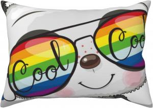 Pevtufa Наволочка с принтом панды в солнцезащитных очках Panda With Sun Glasses