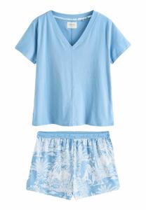 Пижамный комплект SHORT SLEEVE - REGULAR FIT SET - Pyjamas Next, синий