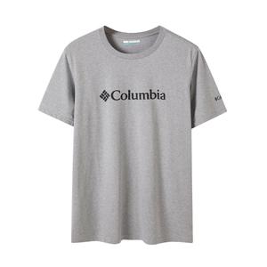Футболка унисекс серая Columbia, серый