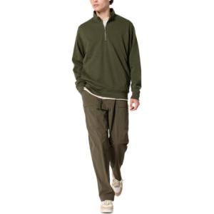 Свитшот унисекс Deep Olive UNIQLO, Dark Olive
