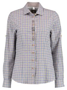 Традиционная блузка Serino темно-коричневого цвета OS-Trachten