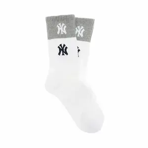 MLB Нью-Йорк Янкиз носки мид-кальф унисекс 1 упаковка Нью-Йорк Янкиз/Ecru