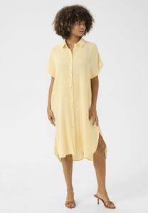 Платье-рубашка CUELINA Culture, светло-желтый