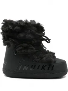 Ботинки Mountain Teddy на шнуровке Inuikii, черный