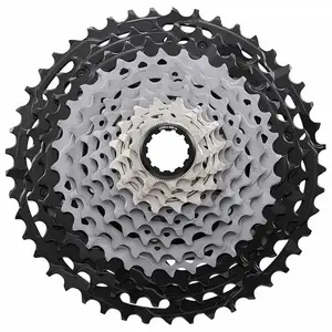 Велокассета Shimano XTR M9101, серебряный