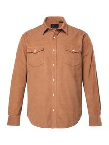 рубашка орехово-коричневого цвета JP1880