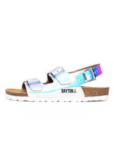 Босоножки на высоком каблуке Bayton Sandals CADET, темно-синий