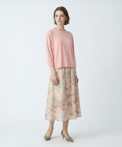 Хлопковый трикотажный пуловер высокой плотности