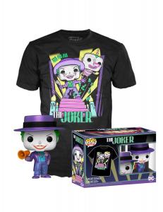 Funko POP! Футболки Batman Joker Glow фигурка 370 + футболка XL