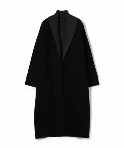 Пальто с воротником-шалью из переработанного кашемира WRBC2619