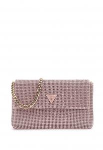 Клатч ZALINA FLAP Guess, розовый