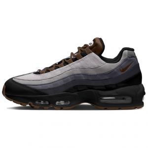 Nike Air Max 95 Abrasion Resistant Low Top Running Shoes Unisex Black Gray