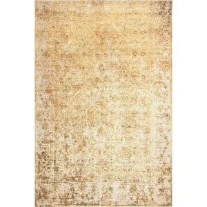 Ковер Harlow Printed Faded Vintage Flatweave nuLOOM, 160x231 см, бежевый