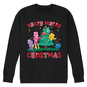 Мужской флисовый пуловер с рисунком медведей заботы и Рождества Licensed Character, черный