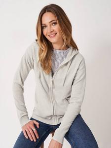 Толстовка с капюшоном Harmony Tabitha вязаная Crew Clothing, Light Grey