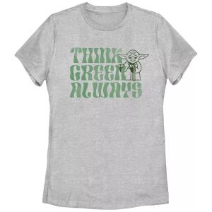 Футболка Disney's Star Wars Junior с рисунком Think Green Always St. Патрика Licensed Character