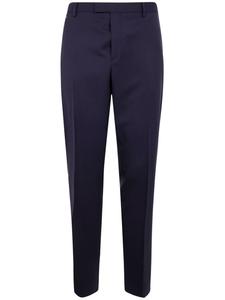 Paul Smith зауженные брюки со складками, фиолетовый