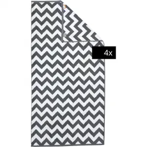 Полотенца для душа DAILY SHAPES Done., антрацит