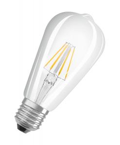 Светодиодная лампочка Osram, 6,4x14,3 см, прозрачный