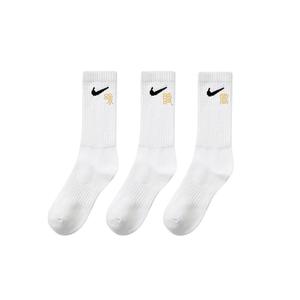 Nike Низкие носки унисекс 3 пары белый