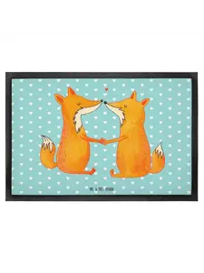 Коврик для ног Mr. & Mrs. Panda, цвет türkis pastell