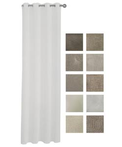 Шторы с люверсами 140 x 240/250 см 100% полиэстер (бежевый 47) Provance