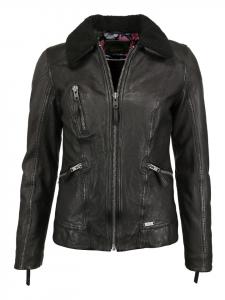 Кожаная куртка Mustang 31019276, черный