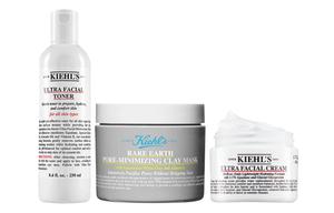 Kiehl's Keyanshi увлажняющий успокаивающий белый лосьон набор для ухода за кожей осветляющий увлажняющий 250мл+100мл